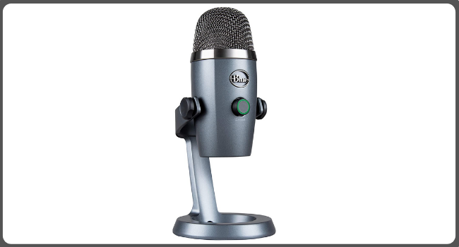 Blue Yeti Nano Premium USB Microphone for Mobile 