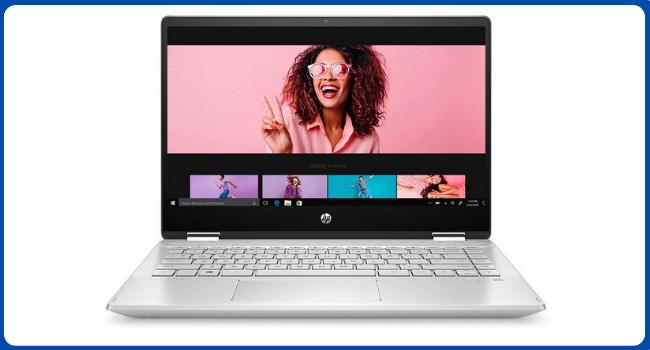 HP Pavilion x360 Core i3 Touchscreen 14-inch FHD Laptop