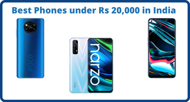 Best Phones under Rs 20000 in India