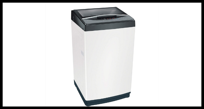 Bosch 6.5 kg 5 Star Top Loading Washing Machine White WOE654W1IN
