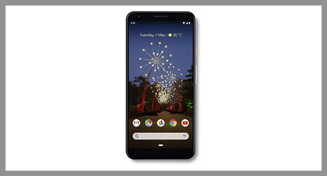 Google Pixel 3a XL (Clearly White, 64 GB) (4 GB RAM) 
