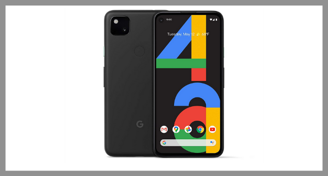 Google Pixel 4a (Just Black, 6GB RAM, 128GB Storage)
