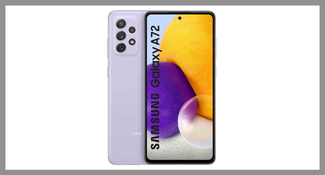 
Samsung Galaxy A72 (Violet, 8GB RAM, 128GB Storage)