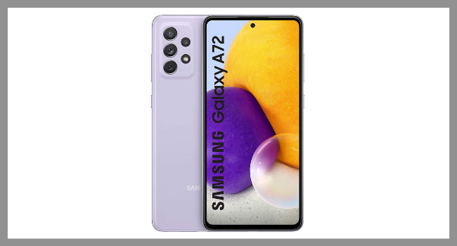 
Samsung Galaxy A72 (Violet, 8GB RAM, 128GB Storage)