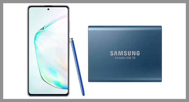 Samsung Galaxy Note10 Lite (Aura Black, 6GB RAM, 128GB Storage)