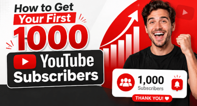 1000 YouTube Subscribers