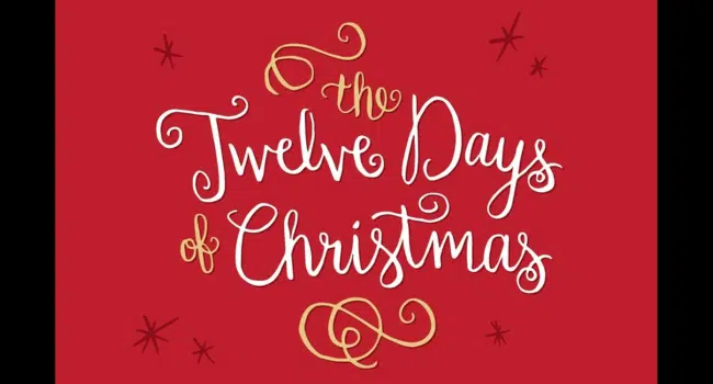 12 Days Of Christmas Lyrics