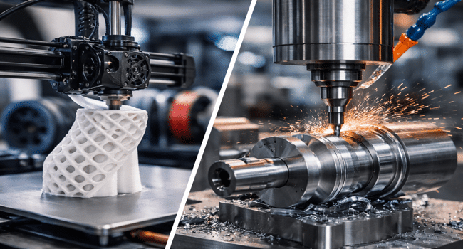3D Printing vs Traditional Manufacturing
