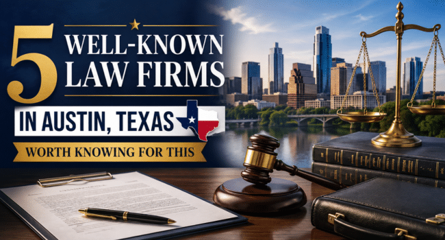 5 Well-Known Law Firms in Austin