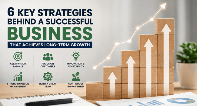 6 Key Strategies Behind a Successful Business