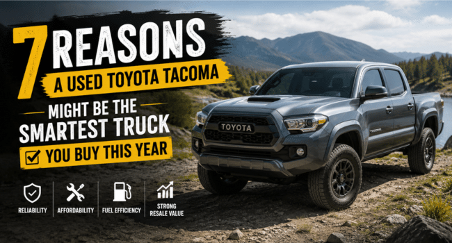 7 Reasons a Used Toyota Tacoma Might Be the Smartest Truck