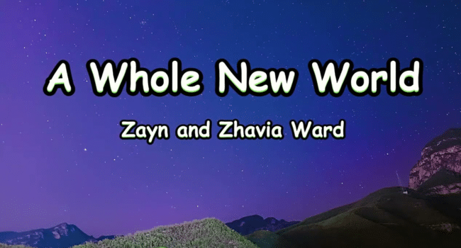 A Whole New World Lyrics