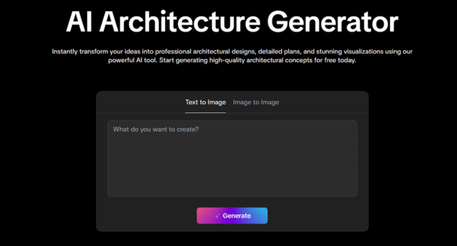 AI Architecture Generator