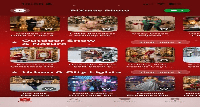 AI Christmas Portraits