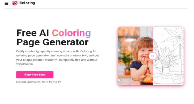 AI Coloring Book Creation