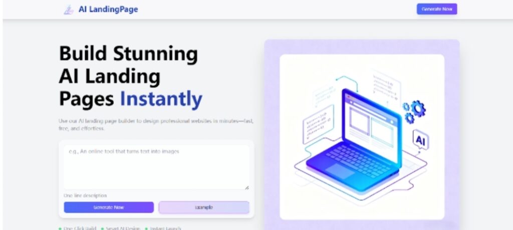 AI Landing Page Builder
