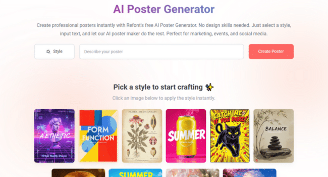 AI Poster Generator