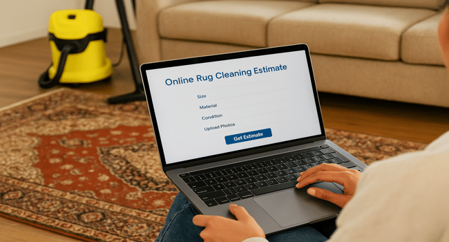 Accurate Online Estimates for Rug Cleaning