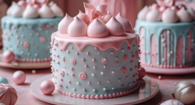 Aesthetic Pastel Cakes