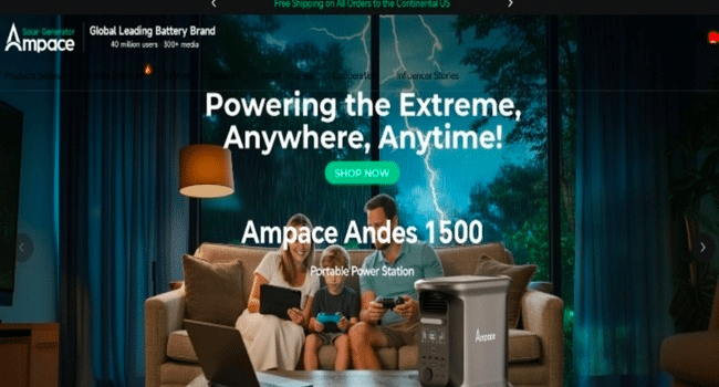 Ampace: Global Green-Energy