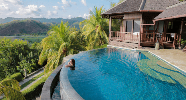 Arrive at a Caribbean Villa