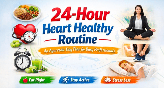 Ayurvedic heart healthy routine