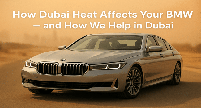 BMW heat damage Dubai