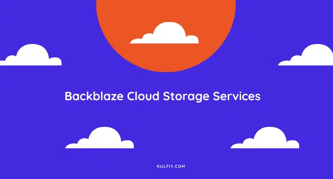 Backblaze Cloud Storage Services
