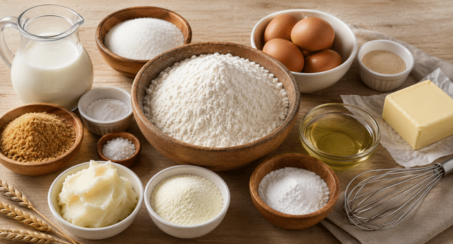 Baking Ingredients and Their Functions
