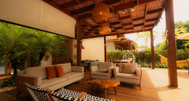 Beautiful Concrete Patio