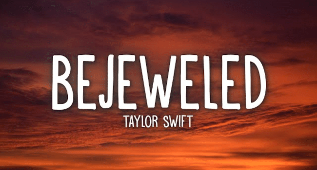 Bejeweled Lyrics