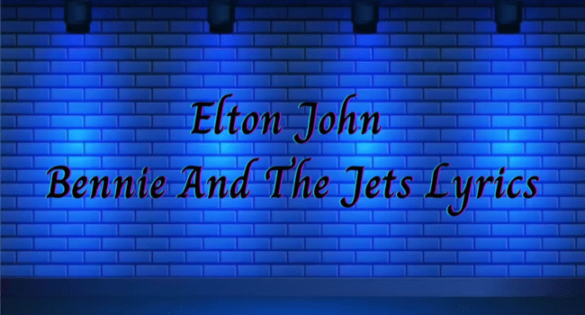 Bennie And The Jets