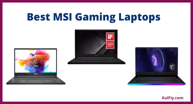 Best MSI Gaming laptops