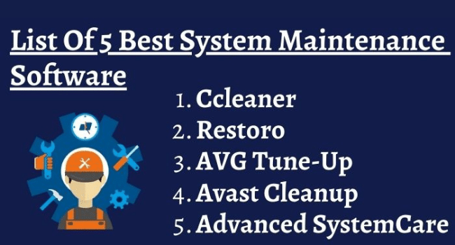 Best System Maintenance Software