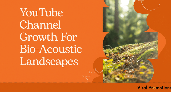 Bio-acoustic landscapes