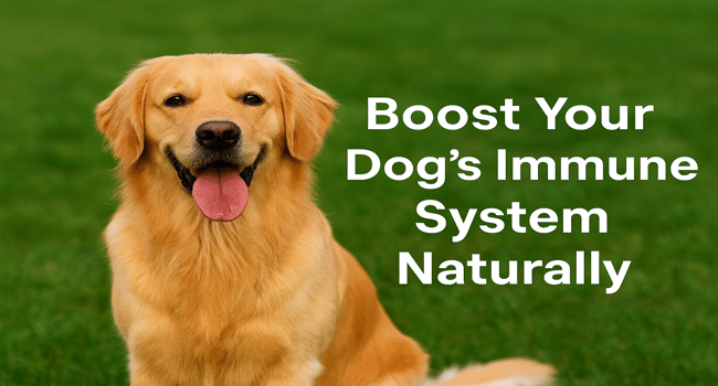 Boost Your Dog’s Immune System Naturally