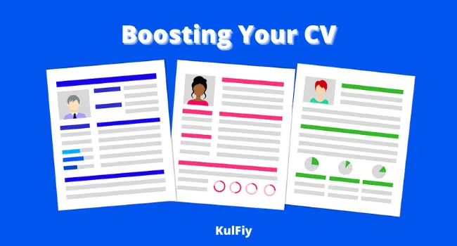 Boosting Your CV