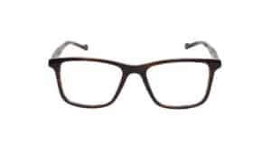 Brown Square Men Eyeglasses