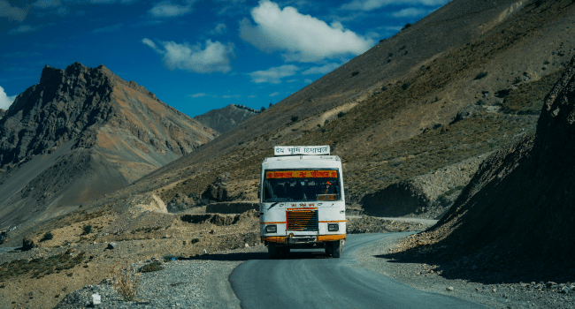 Bus Travel in India