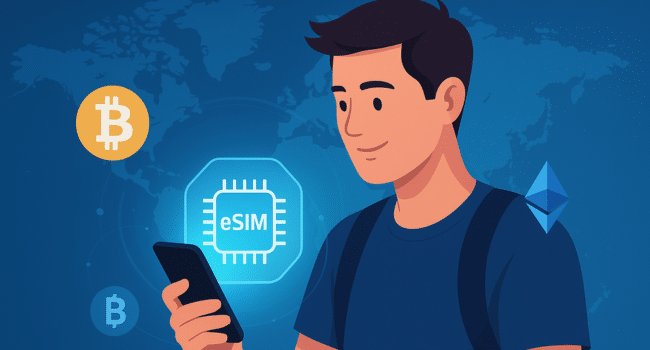 Buying Airhub eSIM with Crypto