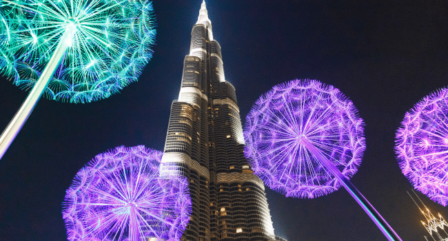 Celebrations in Dubai