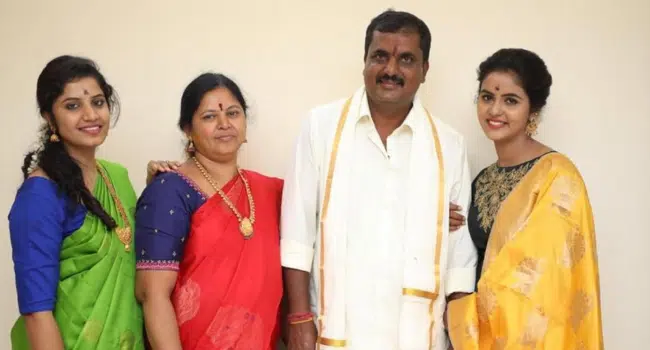 Chaitra Reddy Family Photo