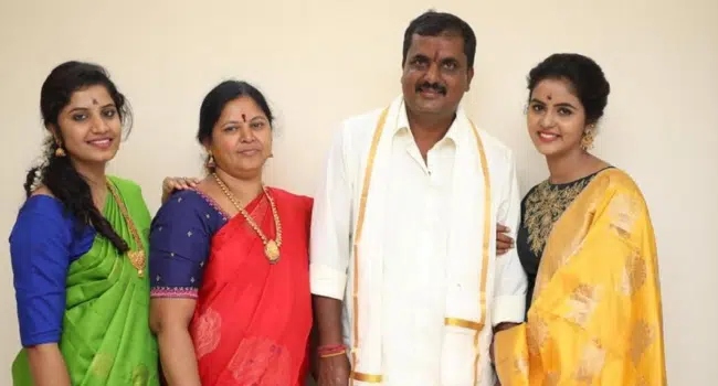 Chaitra Reddy Family Photo Chaitra Reddy Family Photo