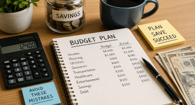 Common Budgeting Mistakes