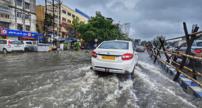 Company-Provided Cab During the Monsoon Season