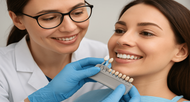 Cosmetic dentist smile design