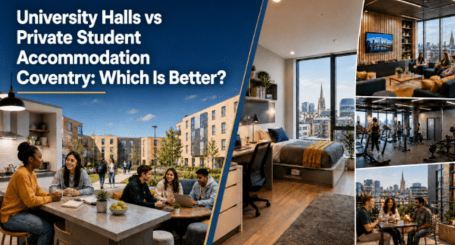 Coventry University Halls vs Private Student Accommodation