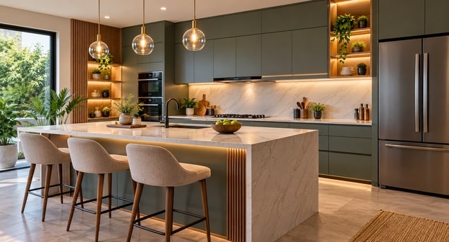 Custom Modular Kitchen Cabinets Manufacturers