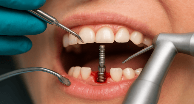 Dental implant procedure