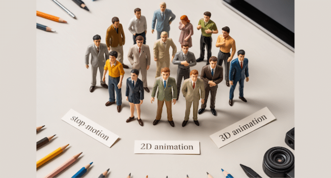 Different types of animation production services
